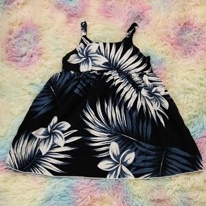 Beautiful Hawaiian Dress With Pulmerias EUC